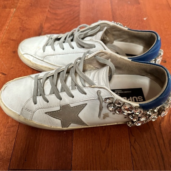 Golden goose super star embellished low top sneakers retail 2200$ - Picture 1 of 6